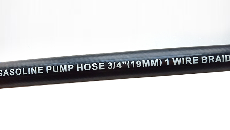 Hydraulic hose for special purposes (wrapped cover/smooth cover)